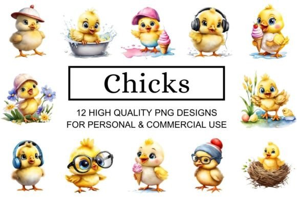 Crack a Smile with this Hilarious Chick Clipart Collection