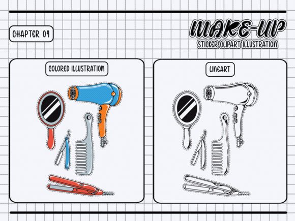Essential Hair Styling Clipart for Modern Designers