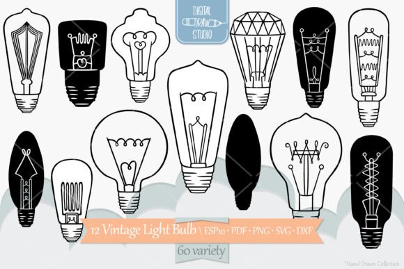 Illuminate Your Designs with Vintage Light Bulbs & Edison Lights